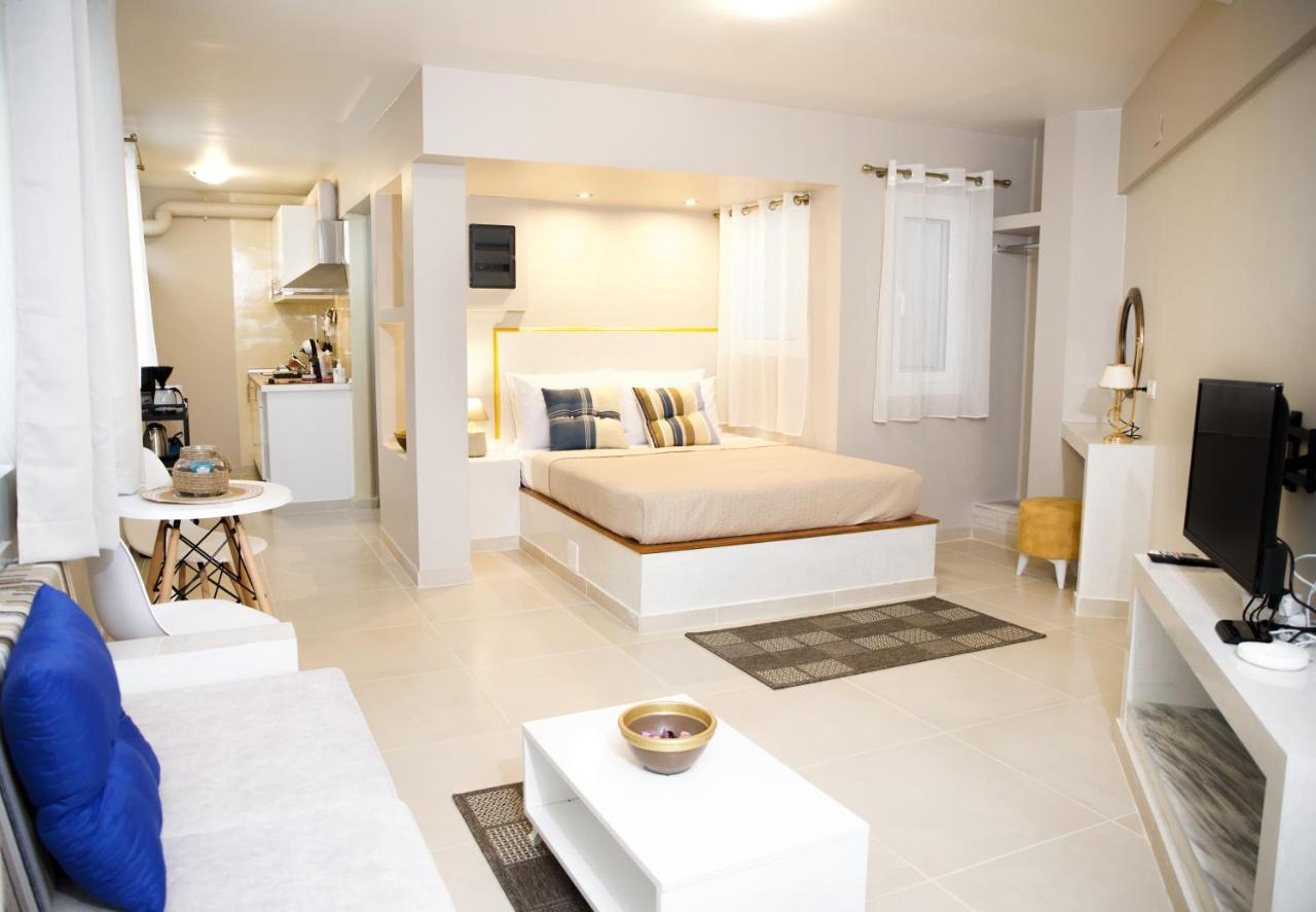 Praxitelis Luxury Apartments Aten Exteriör bild
